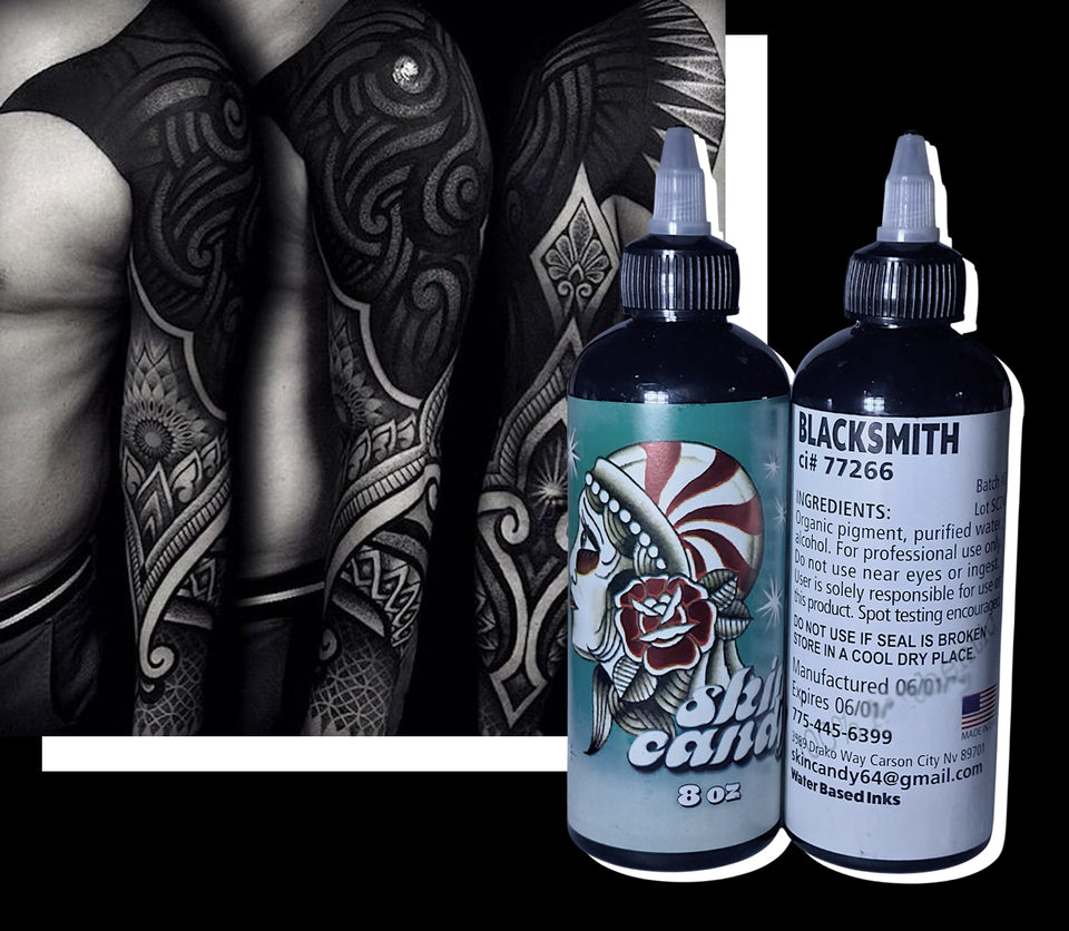 BLACKSMITH SKINCANDY BLACK TATTOO INK