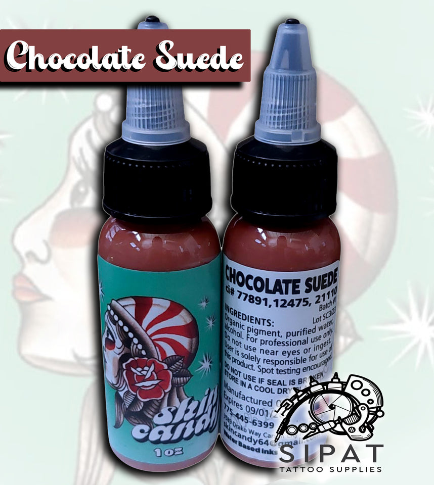 Chocolate Suede 1oz SKIN CANDY