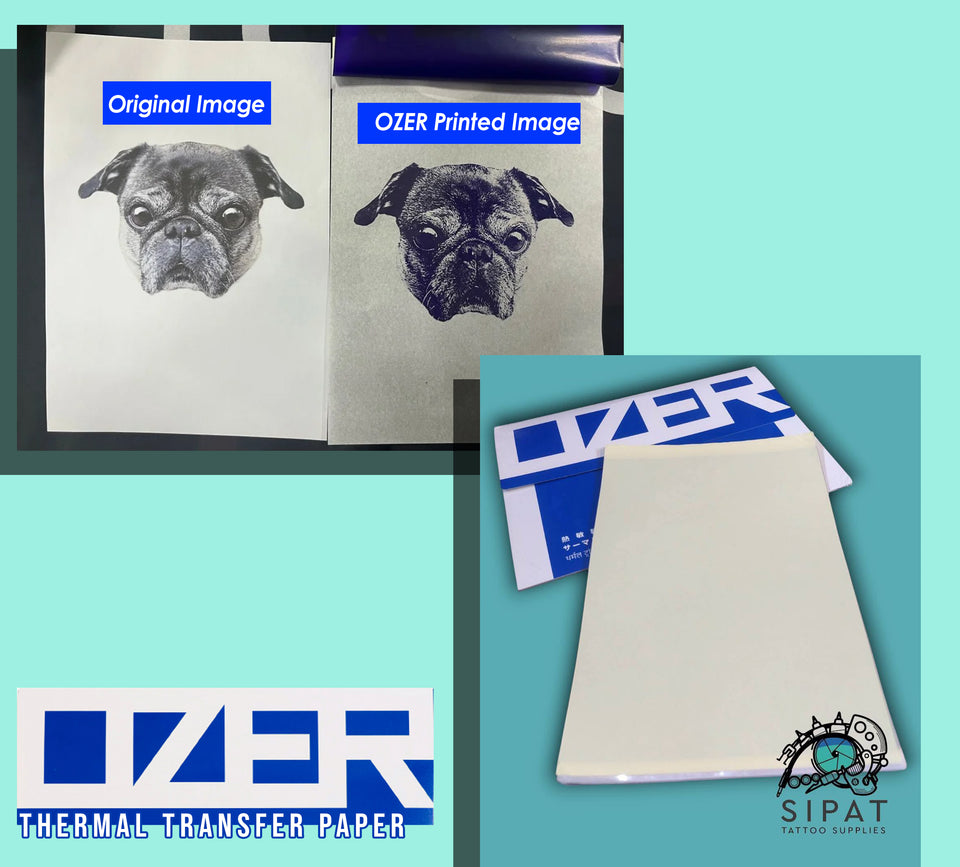 OZER Tattoo Stencil Paper Tattoo Thermal Transfer Paper 1PC