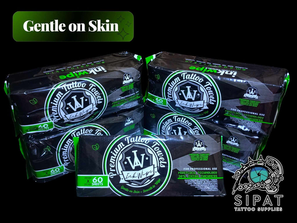 INK WIPE Tattoo Ink Wipes Towel Ink Remover