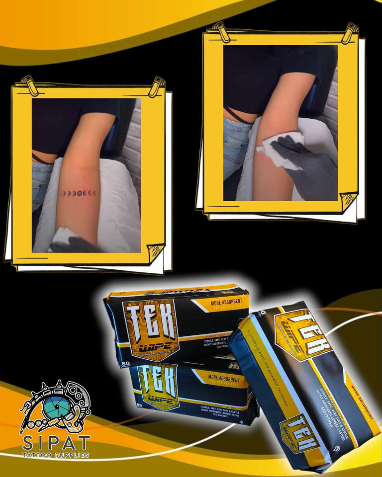 TEK Ink Wipe Tattoo Dry Towel