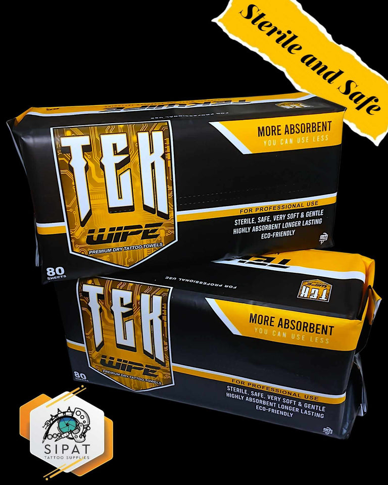 TEK Ink Wipe Tattoo Dry Towel