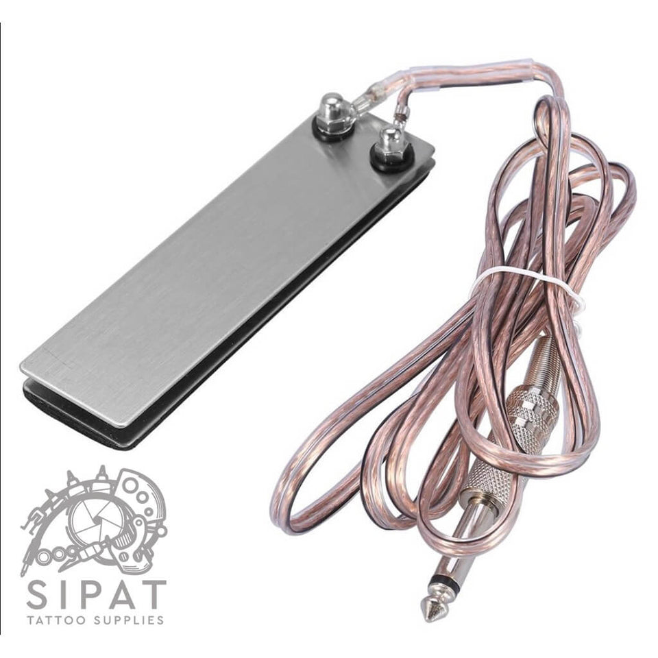 Stainless Steel Tattoo Foot Pedal Switch Footswitch