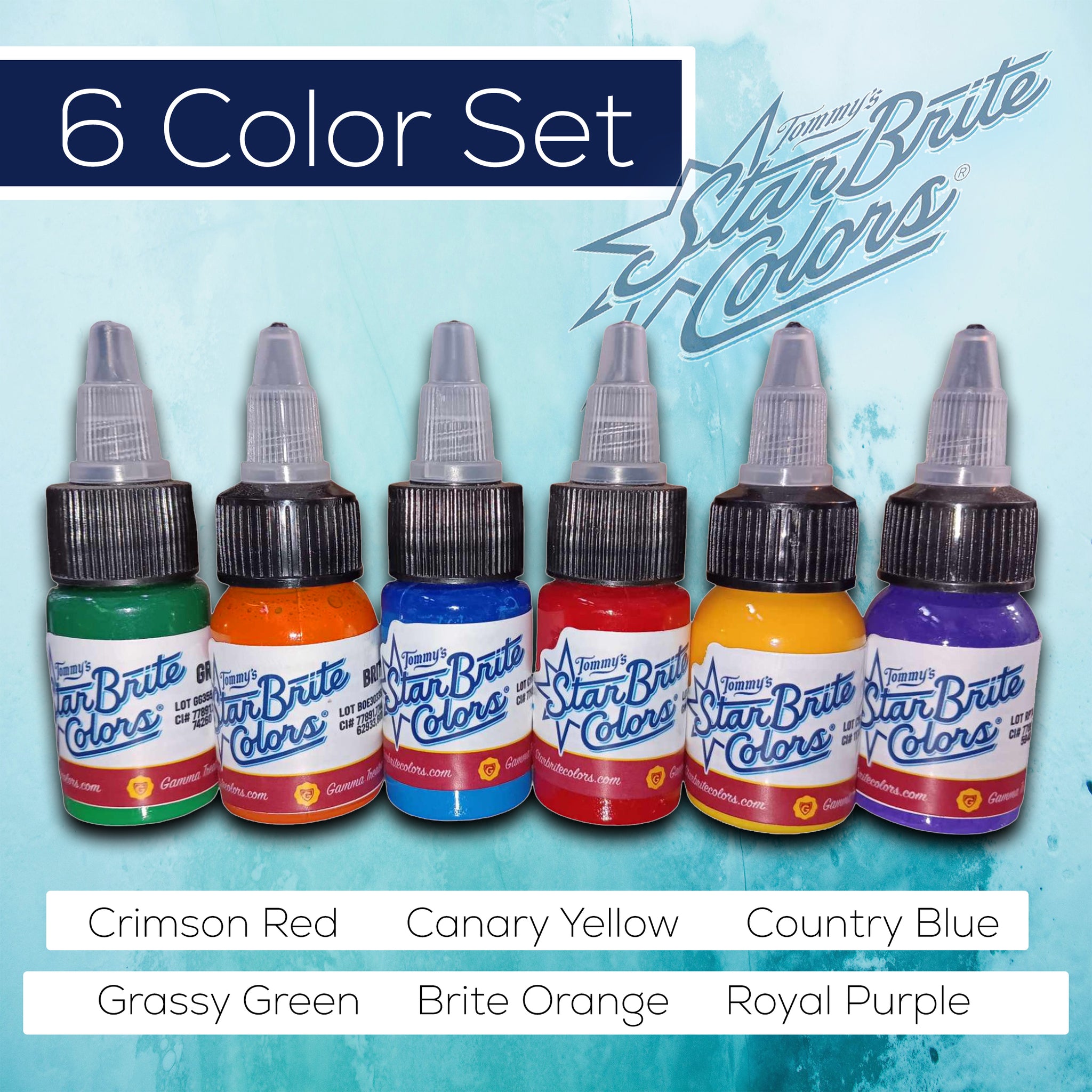 Starbrite 6 Colors Set – sipatph