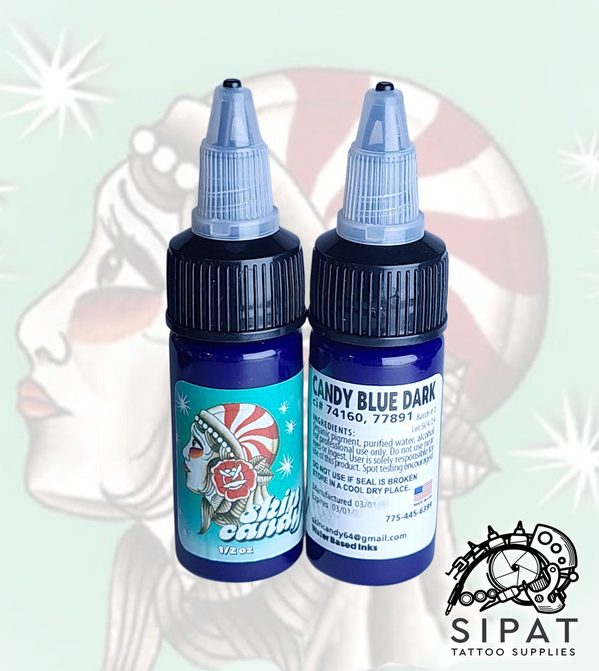 Candy Blue Dark Half oz SKIN CANDY