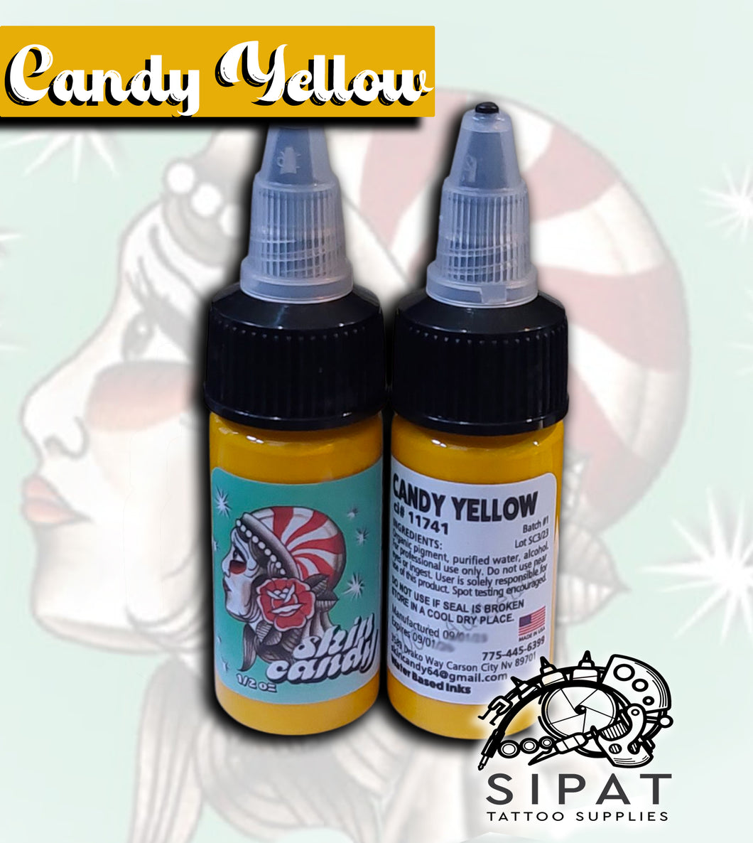 Candy Yellow Half oz SKIN CANDY