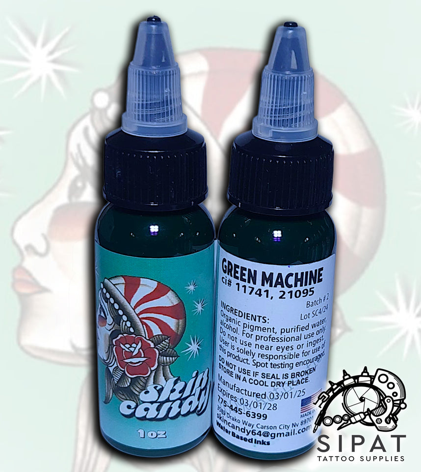 Green Machine 1oz SKIN CANDY