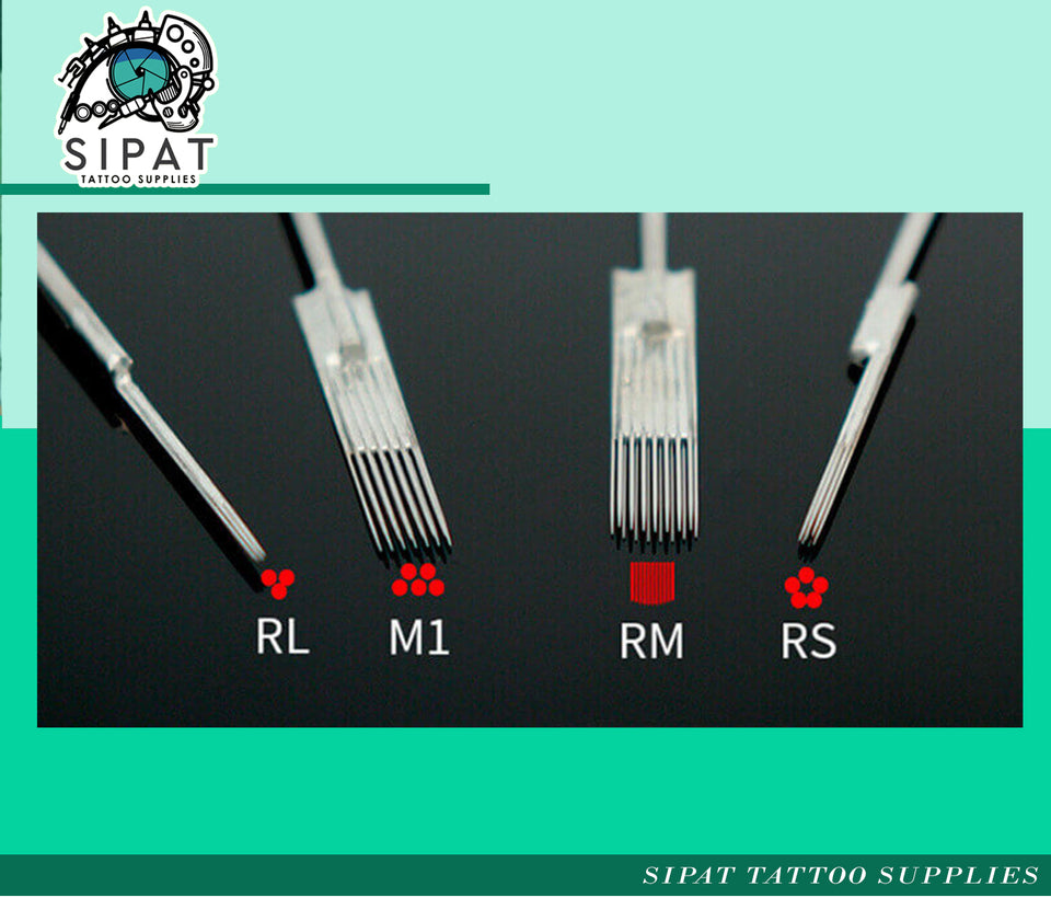 5 PADS (Half Box) Standard Tattoo Needles 12gauge 25 pieces