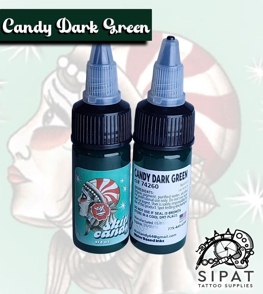 Candy Dark Green half oz SKIN CANDY