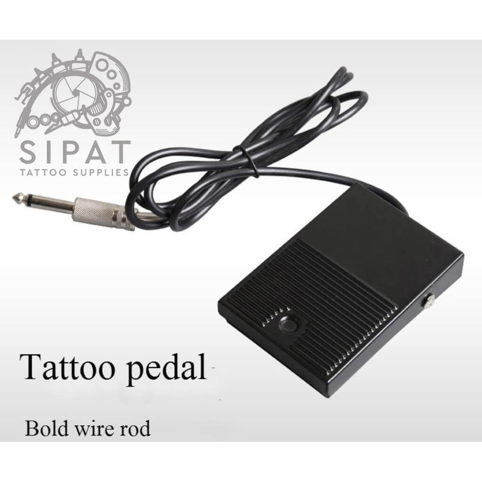 Foot Pedal Switch For Machine Power Supply One Square Black Pedal
