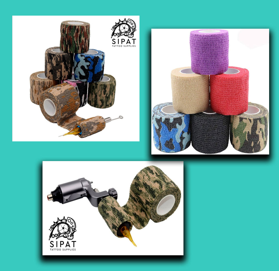 Grip Tape 1PC Elastoplast Self Adhesive Bandage for Tattoo machine