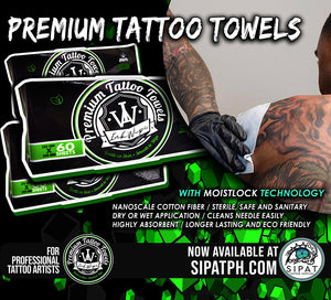 INK WIPE Tattoo Ink Wipes Towel Ink Remover