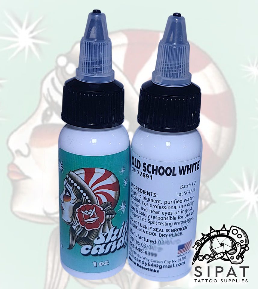 Old School White 1oz SKIN CANDY